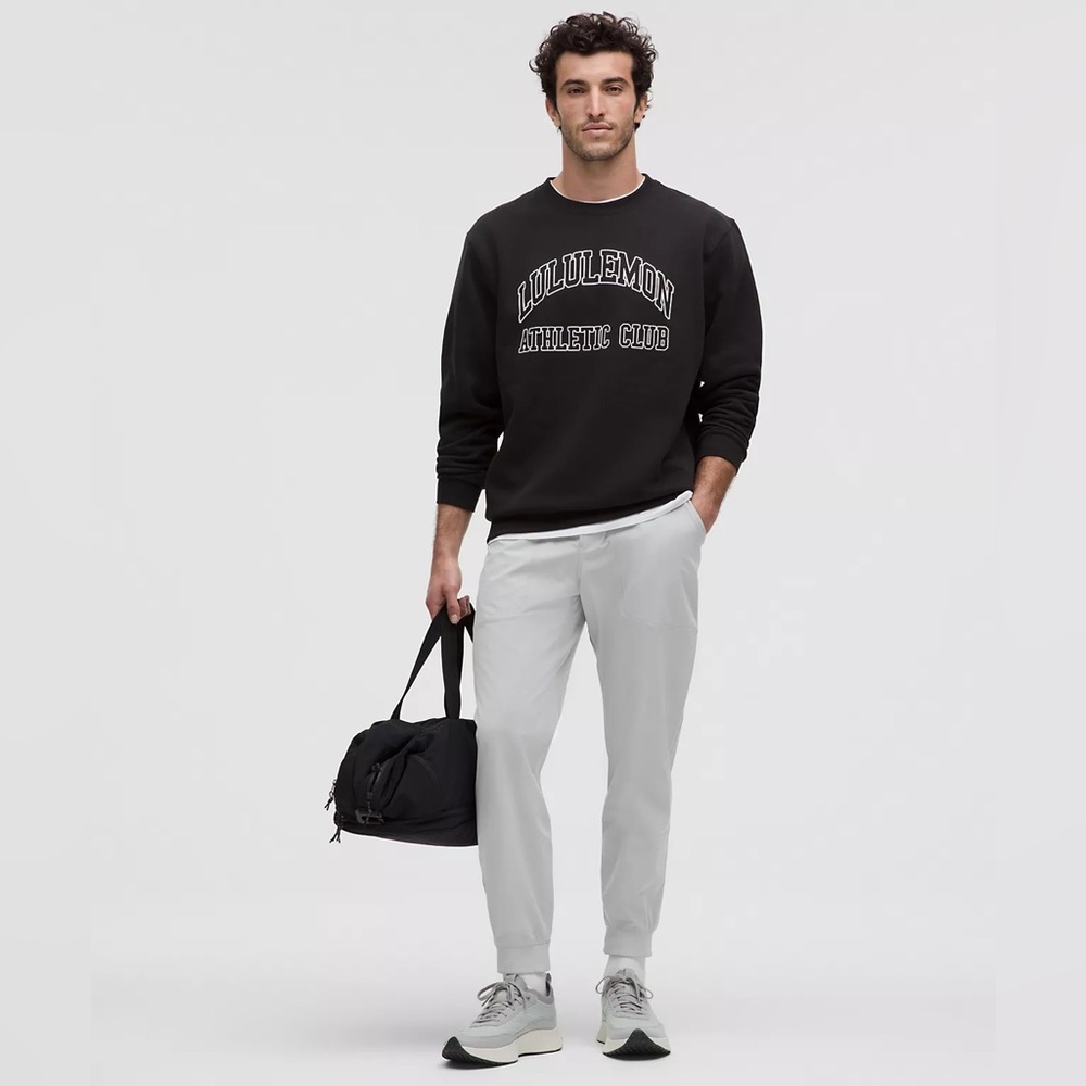 LULULEMON ABC JOGGER REGULAR - SILVER SIZE MEDIUM (PREOWNED)